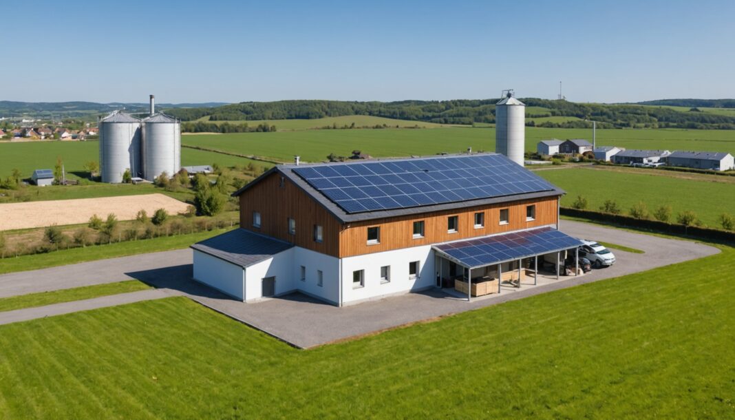 Panneaux solaires et chaufferie biomasse au service d'un bailleur social dans la Marne